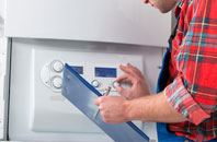 The Down system boiler installation